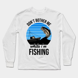 Dad Daughter Fishing Long Sleeve T-Shirt